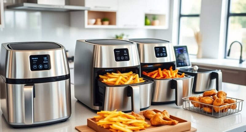 large family air fryer options