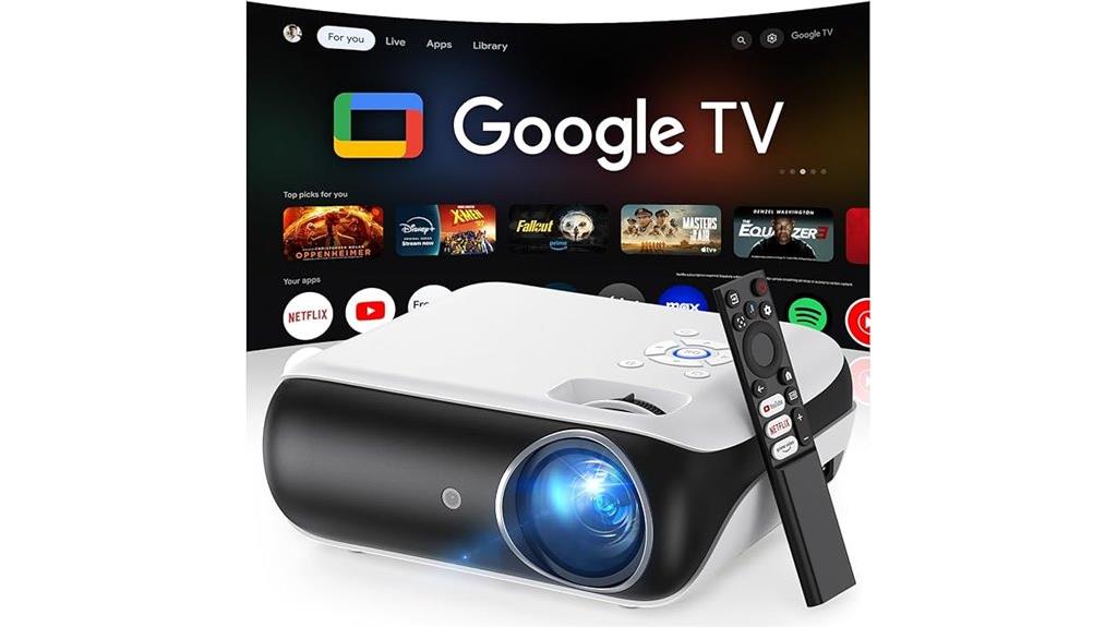 licensed 4k google projector