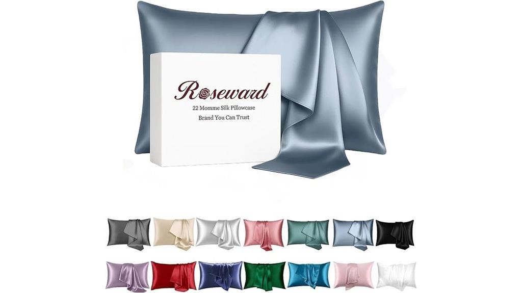 luxury mulberry silk pillowcase