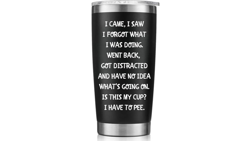 stainless steel adult tumbler