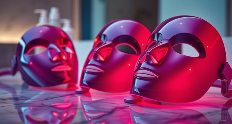top red light masks 2025