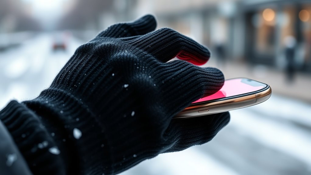 touchscreen sensitivity and fit