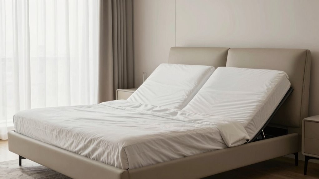 adjust bed angles for comfort