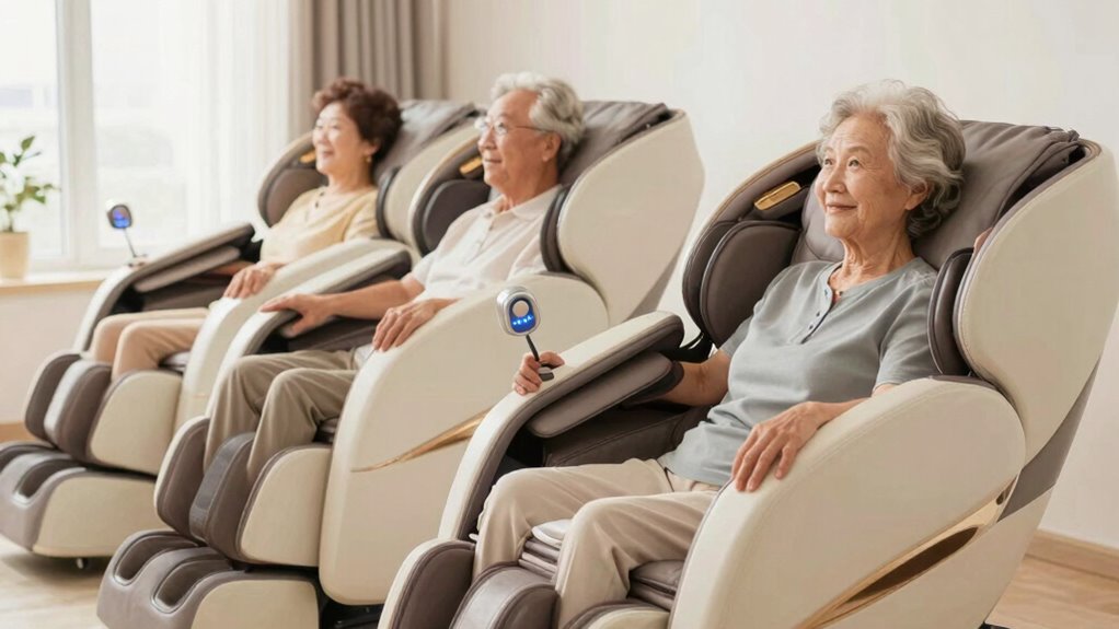 adjust massage intensity gradually