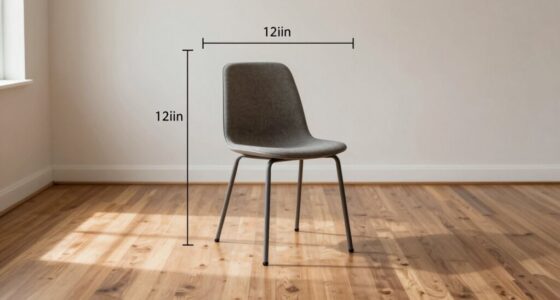 chair clearance space requirements
