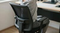 chair induced hip and back strain