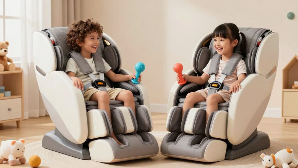 child safe massage chair features