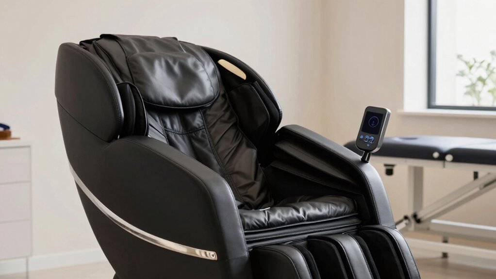 chiropractic massage chair features