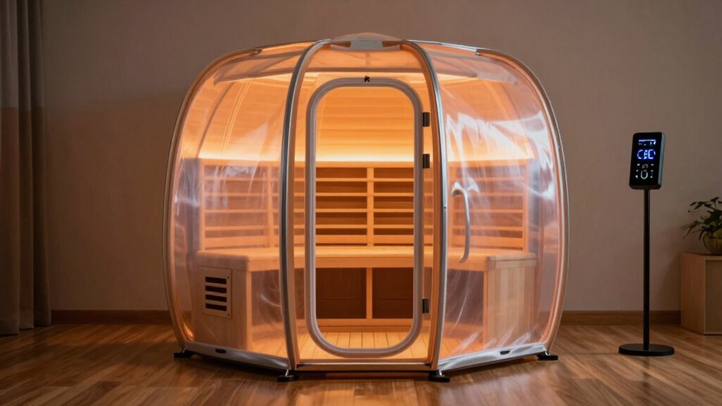 choosing portable sauna features