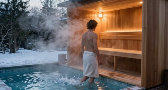 contrast cold and sauna