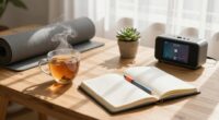 create consistent weekly wellness plan
