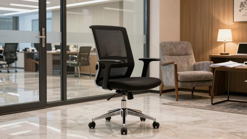 durable ergonomic high traffic chairs