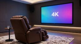 ergonomic home theater recliner