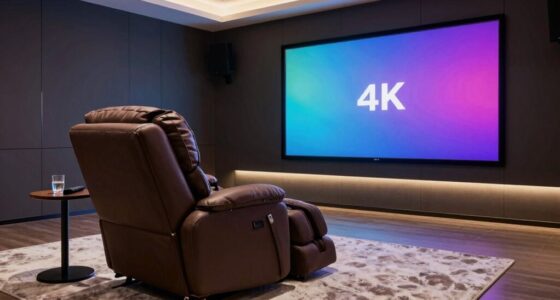 ergonomic home theater recliner