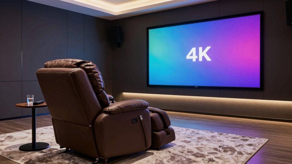 ergonomic home theater recliner