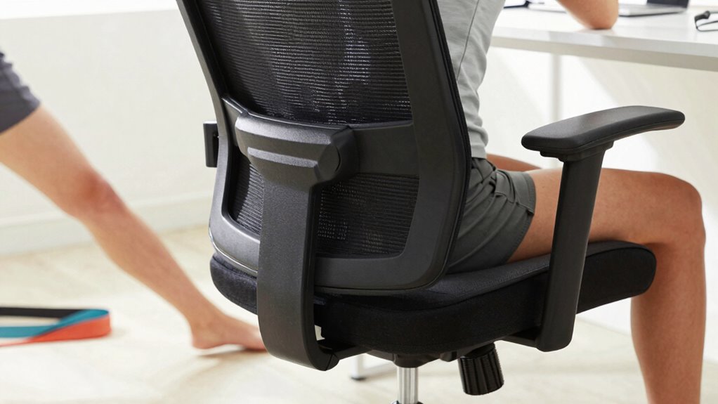 ergonomic support and stretching
