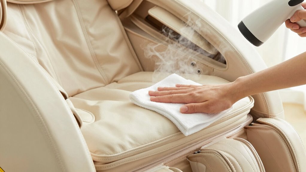 gentle fabric cleaning routine