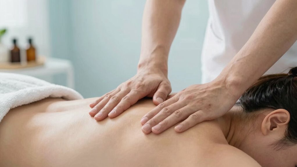 gentle massage techniques soothe