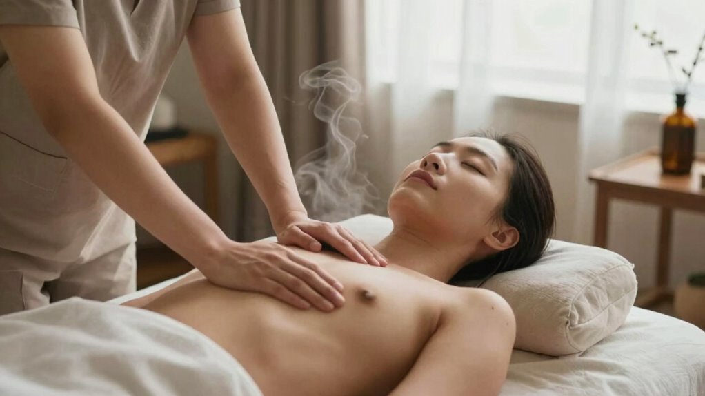 guide clients through mindful breathing