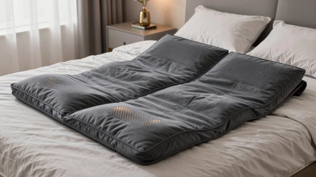 heating options and massage variety