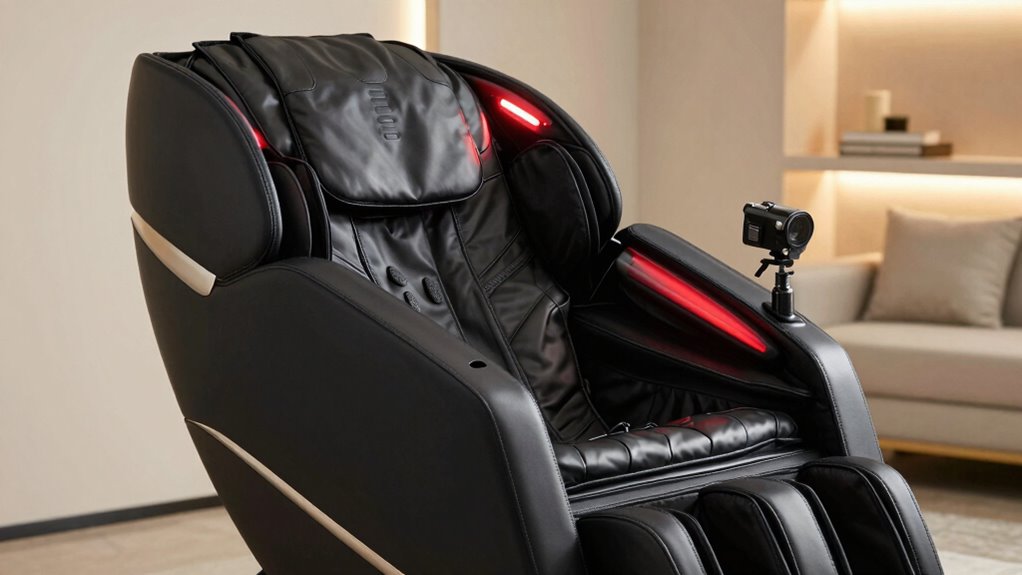 infrared heat massage options