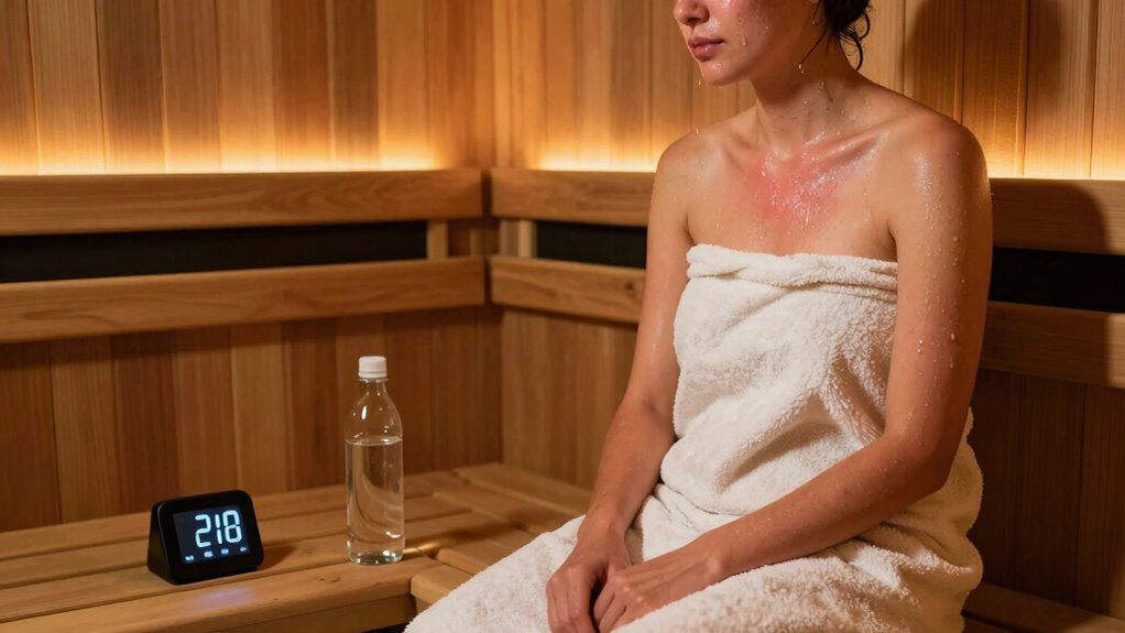 limit sauna session duration