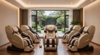 luxury massage chairs selection