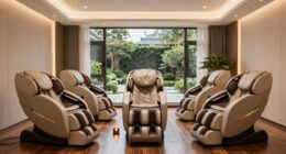 luxury massage chairs selection