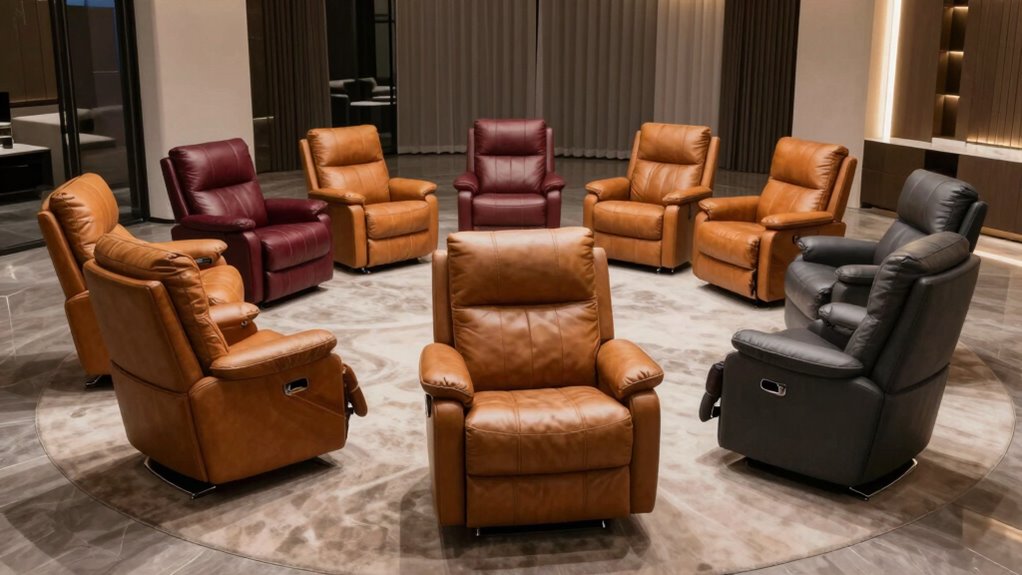 luxury posture recliner selection
