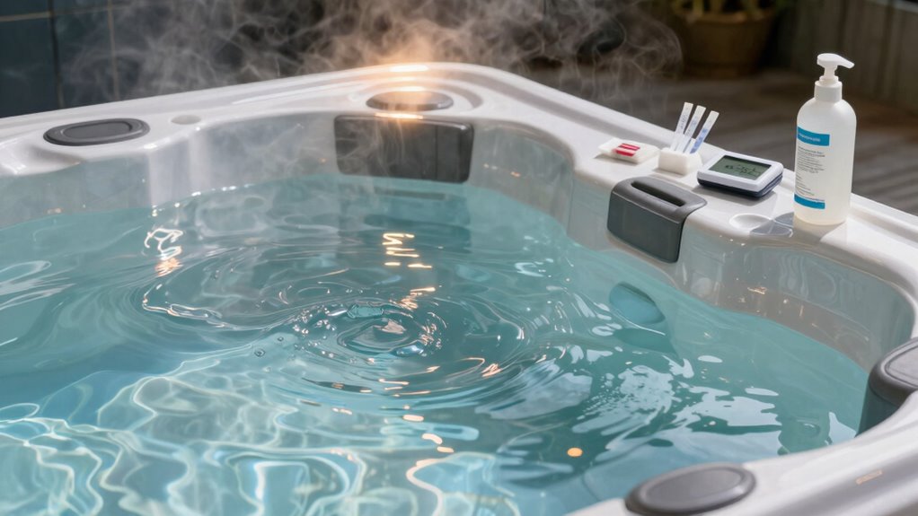 maintain safe water chemistry