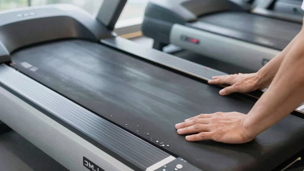 maintain treadmill with care
