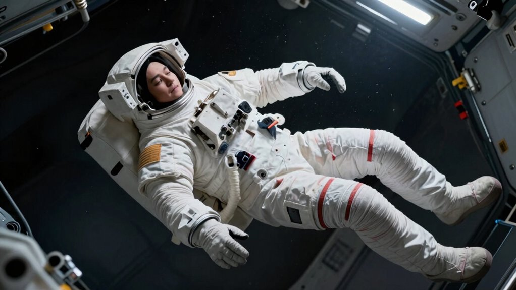 microgravity causes fluid shifts