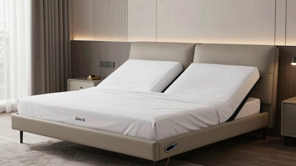 motorized adjustable sleep systems