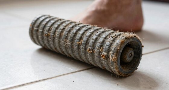 neglected foot roller hygiene