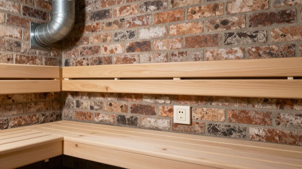 optimal sauna placement and safety