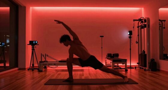 post workout red light routine