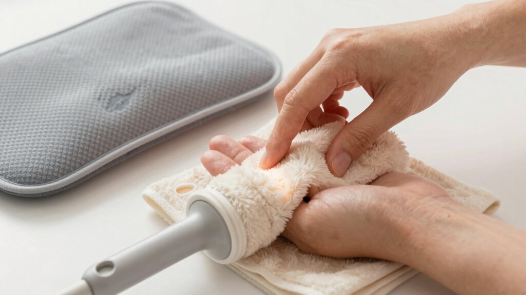 prepare skin before heat