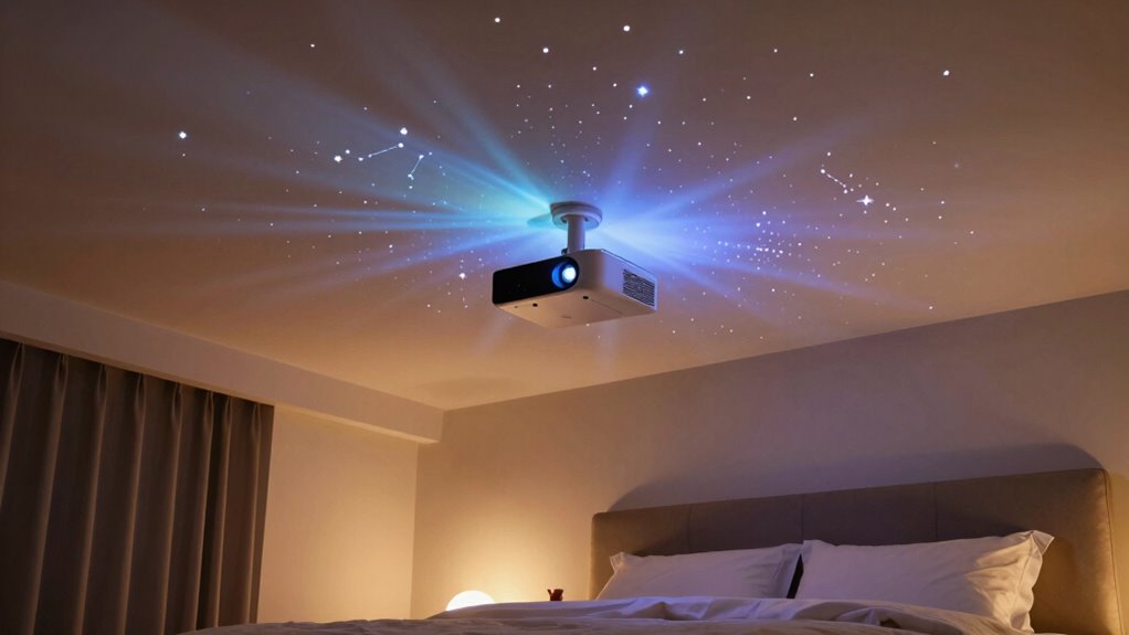 projection range and controls