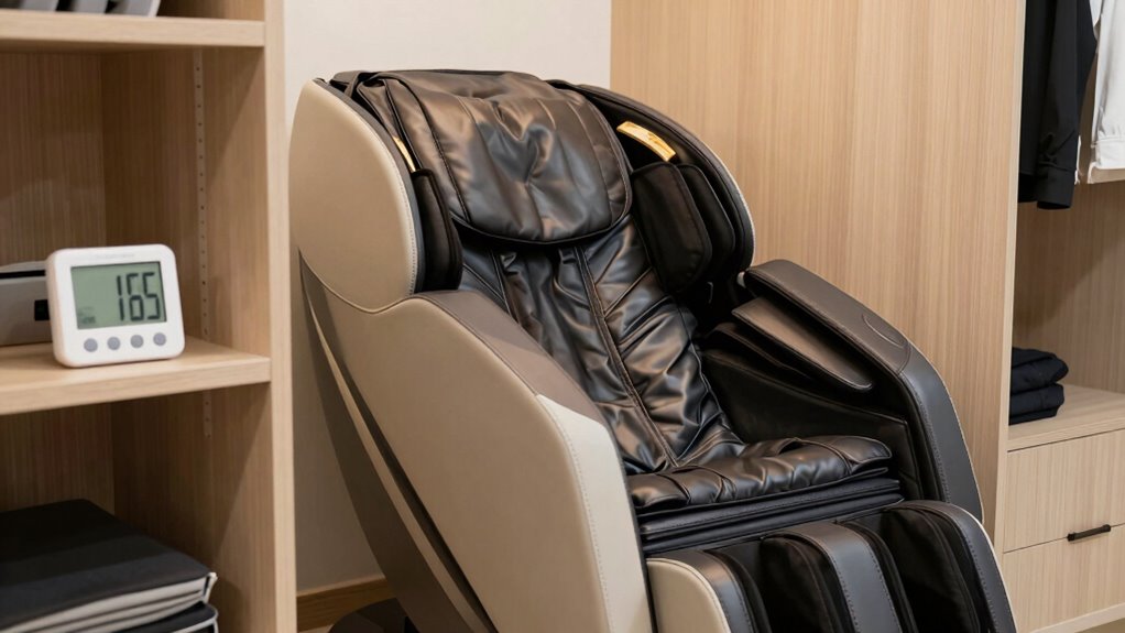 proper storage preserves massage chair