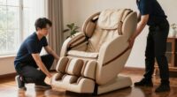 properly moving massage chairs