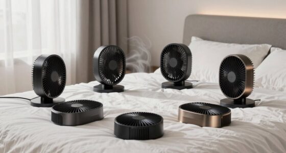 quiet bedroom cooling fans