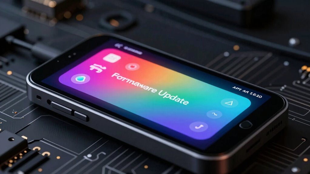 recognize firmware update signs
