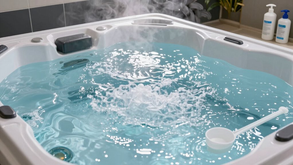 regular hot tub maintenance
