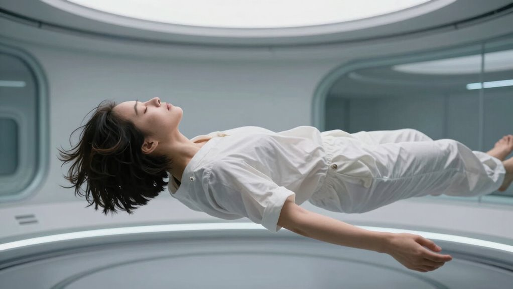 relaxed breathing in microgravity