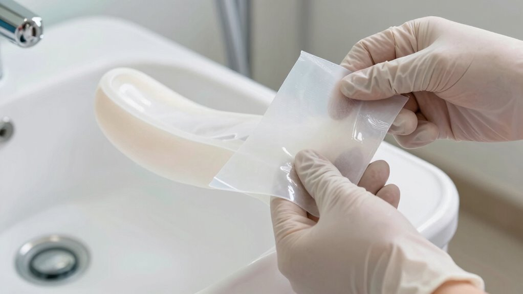 remove rinse wash dry