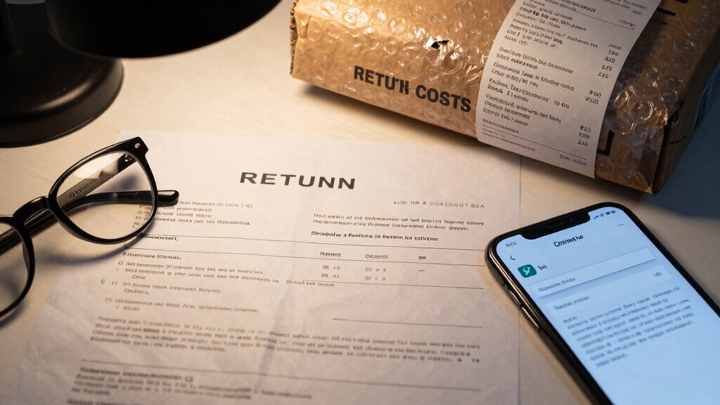 return policies hidden fees
