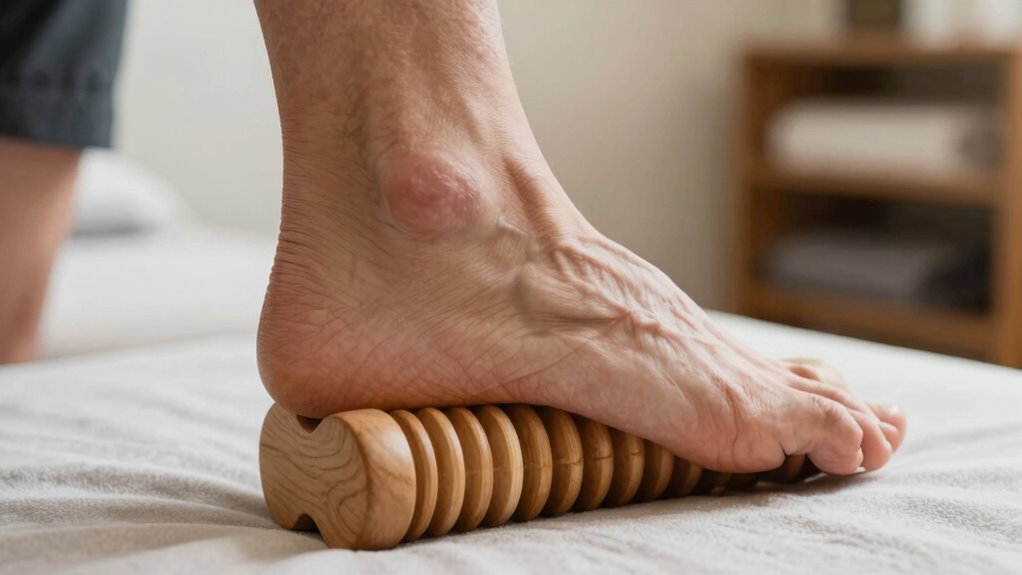 safe foot rolling technique