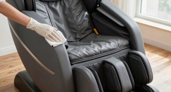 safe massage chair cleaning