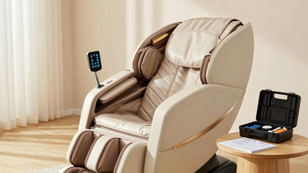 safe massage chair maintenance