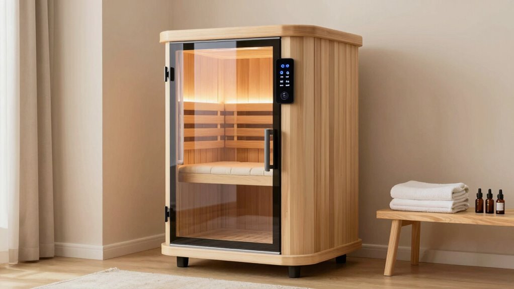 sauna size safety portability